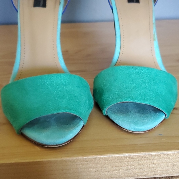 Zara Collection Suede Color lock Peep Toes - Picture 5 of 8